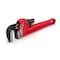 Steelman 10Inch HeavyDuty Cast Iron Straight Handle Pipe Wrench 60883 - alternate 1